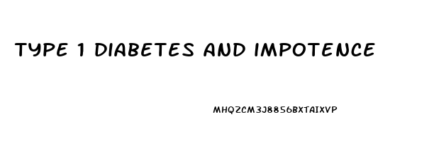 type 1 diabetes and impotence