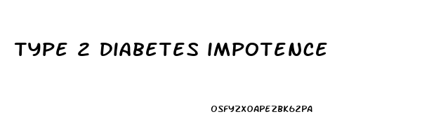 type 2 diabetes impotence