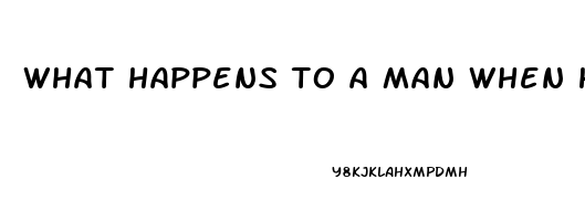 what happens to a man when he becomes impotent