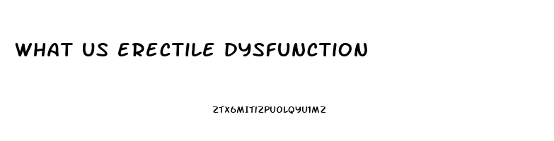 what us erectile dysfunction