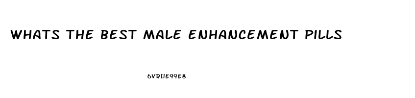 whats the best male enhancement pills