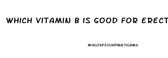 which vitamin b is good for erectile dysfunction