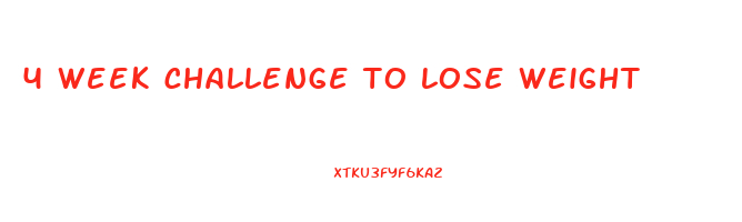 4 week challenge to lose weight