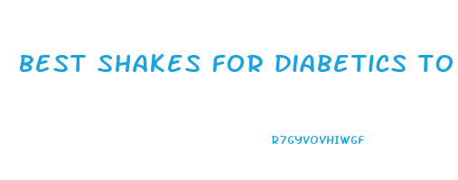 best shakes for diabetics to lose weight