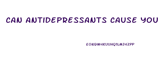 can antidepressants cause you to lose weight