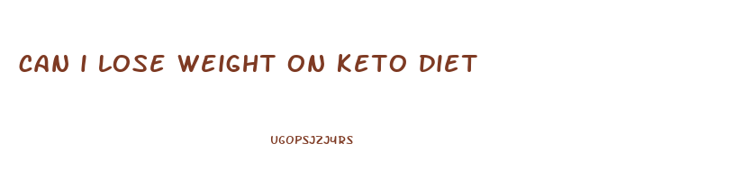 can i lose weight on keto diet