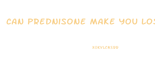 can prednisone make you lose weight