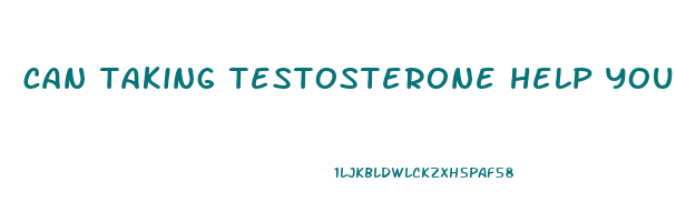 can taking testosterone help you lose weight