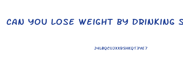 can you lose weight by drinking salt water