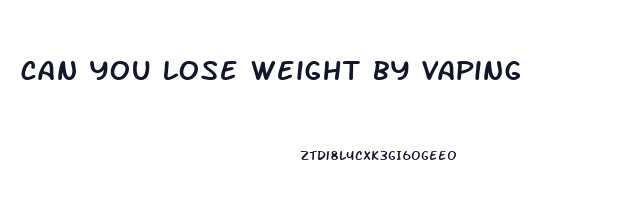 can you lose weight by vaping