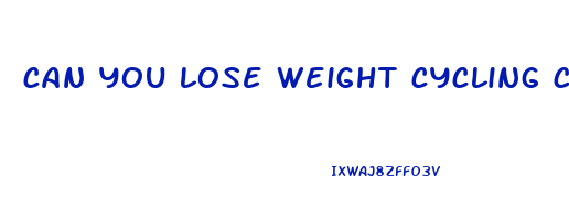 can you lose weight cycling class