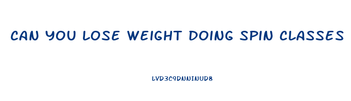 can you lose weight doing spin classes