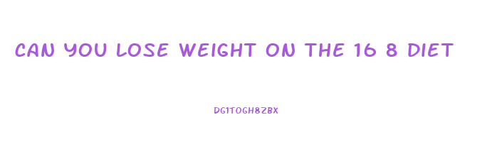 can you lose weight on the 16 8 diet