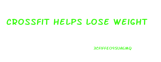 crossfit helps lose weight