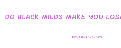 do black milds make you lose weight