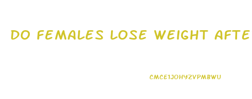 do females lose weight after puberty