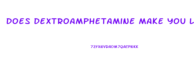 does dextroamphetamine make you lose weight