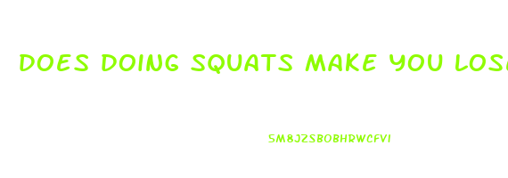 does doing squats make you lose weight