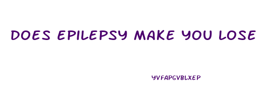 does epilepsy make you lose weight