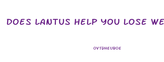 does lantus help you lose weight