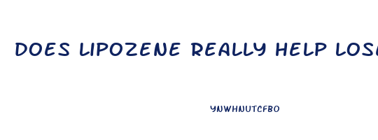 does lipozene really help lose weight