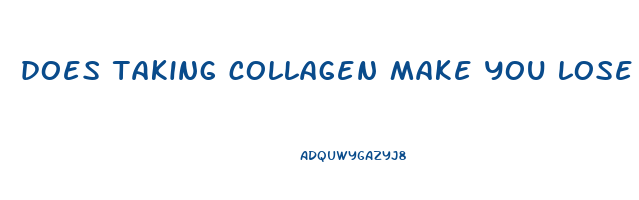 does taking collagen make you lose weight