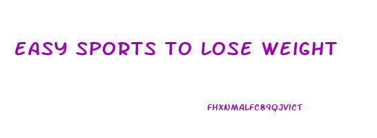easy sports to lose weight