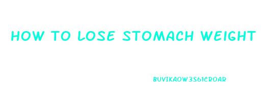 how to lose stomach weight with pcos