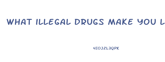 what illegal drugs make you lose weight