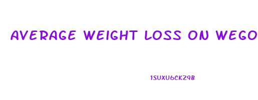average weight loss on wegovy