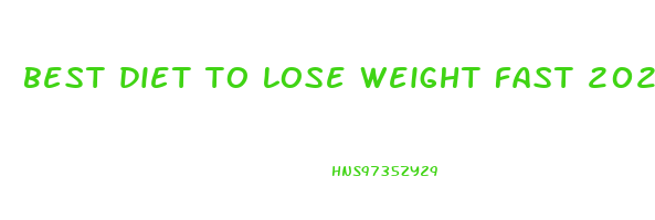 best diet to lose weight fast 2023