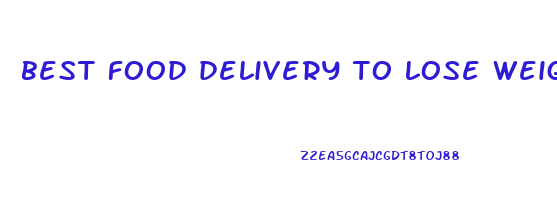 best food delivery to lose weight