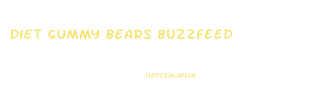 diet gummy bears buzzfeed