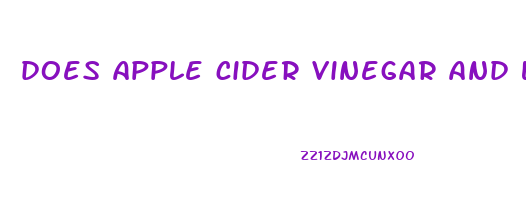 does apple cider vinegar and lemon help lose weight