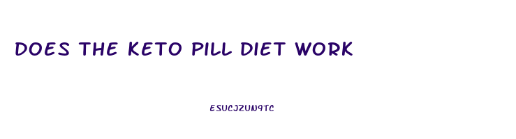does the keto pill diet work
