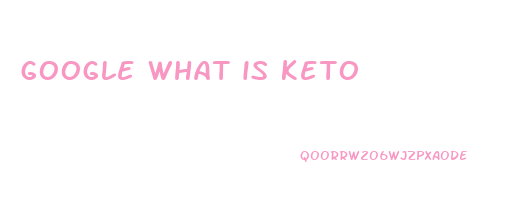 google what is keto