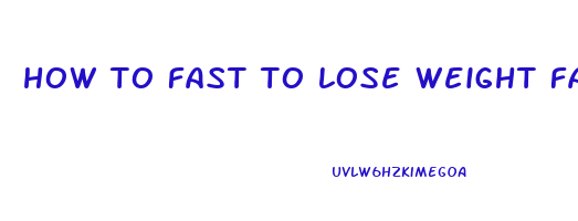 how to fast to lose weight fasting with water