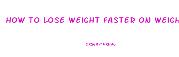 how to lose weight faster on weight watchers points plus