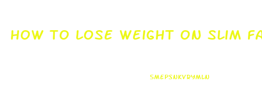 how to lose weight on slim fast low carb