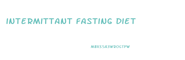intermittant fasting diet