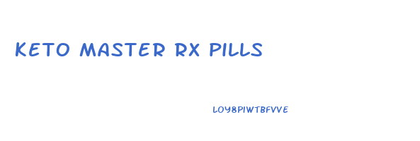 keto master rx pills