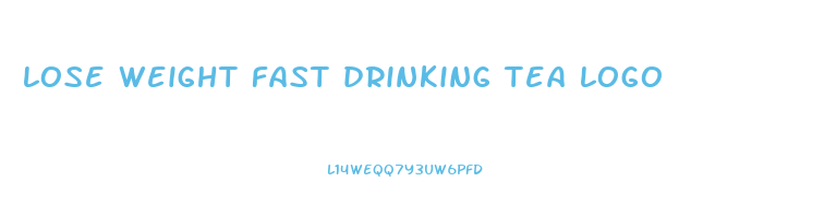 lose weight fast drinking tea logo