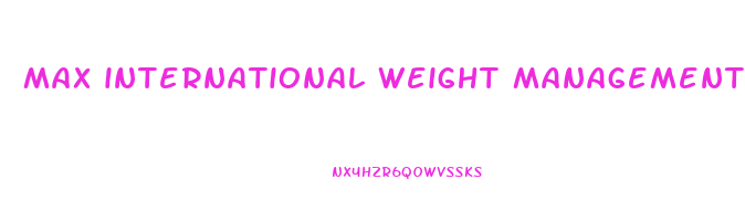 max international weight management switch