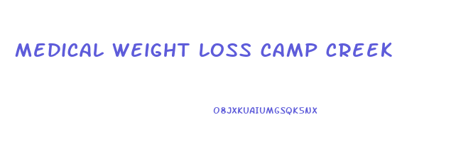 medical weight loss camp creek