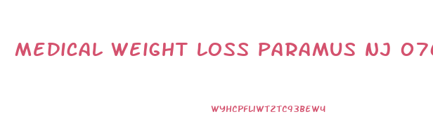 medical weight loss paramus nj 07652
