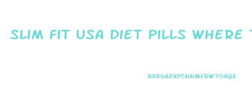 slim fit usa diet pills where to buy