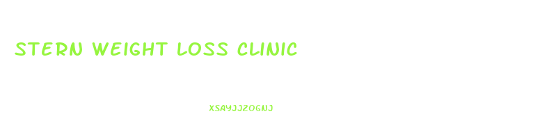 stern weight loss clinic
