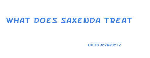 what does saxenda treat