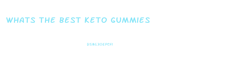 whats the best keto gummies
