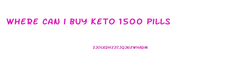 where can i buy keto 1500 pills
